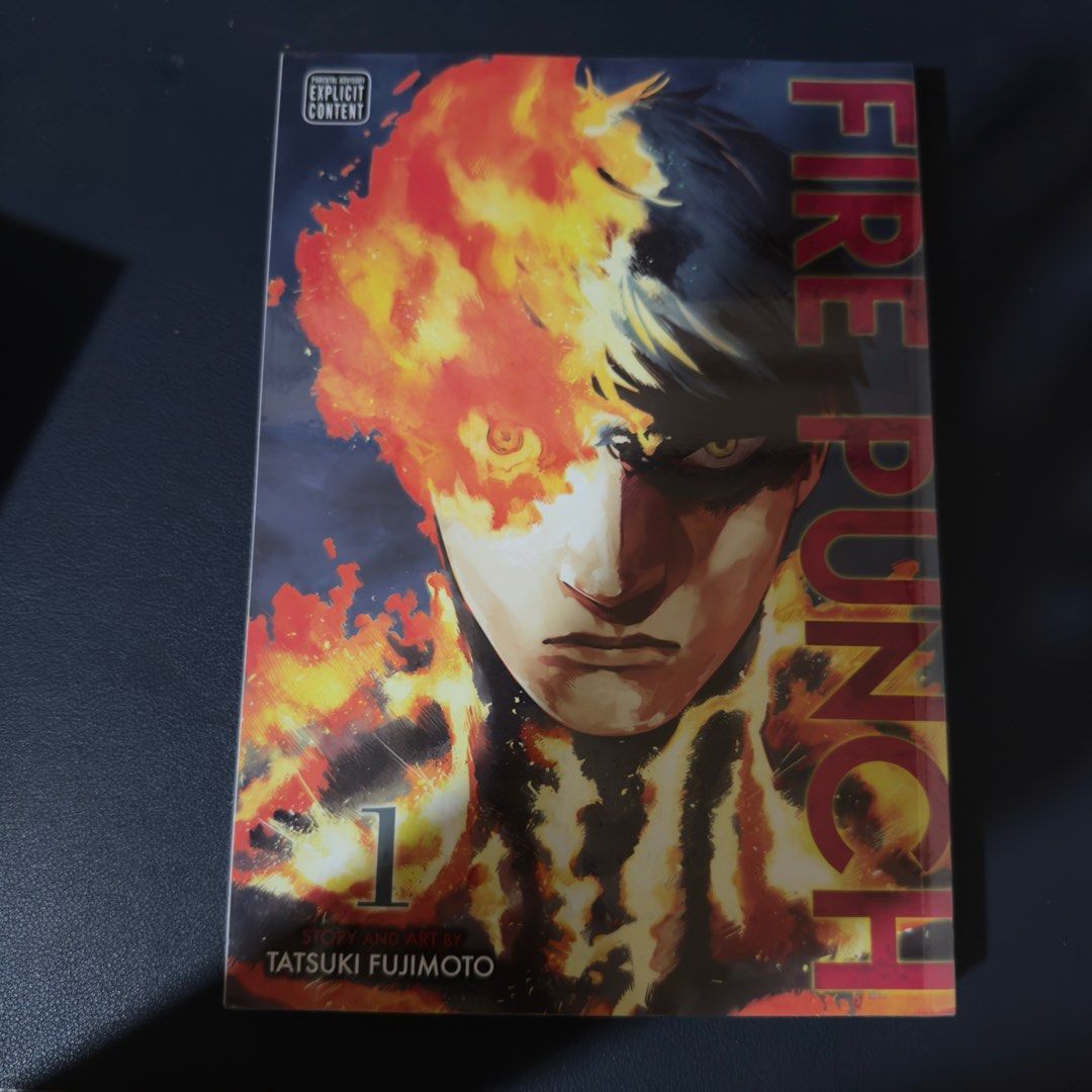 FIRE PUNCH MANGA BY TATSUKI FUJIMOTO (Category: Comics & Manga) located in Manila. Submitted by aya01declutter (Listing ID 1448544569, Image 3). Description: Bought this for 800+ at Fully Booked BGC. Selling this for only 700 each, or 3,190 for all. MOD: lalamove, gogoxpress MOP: eastwest, gcash, maya, unionbank.