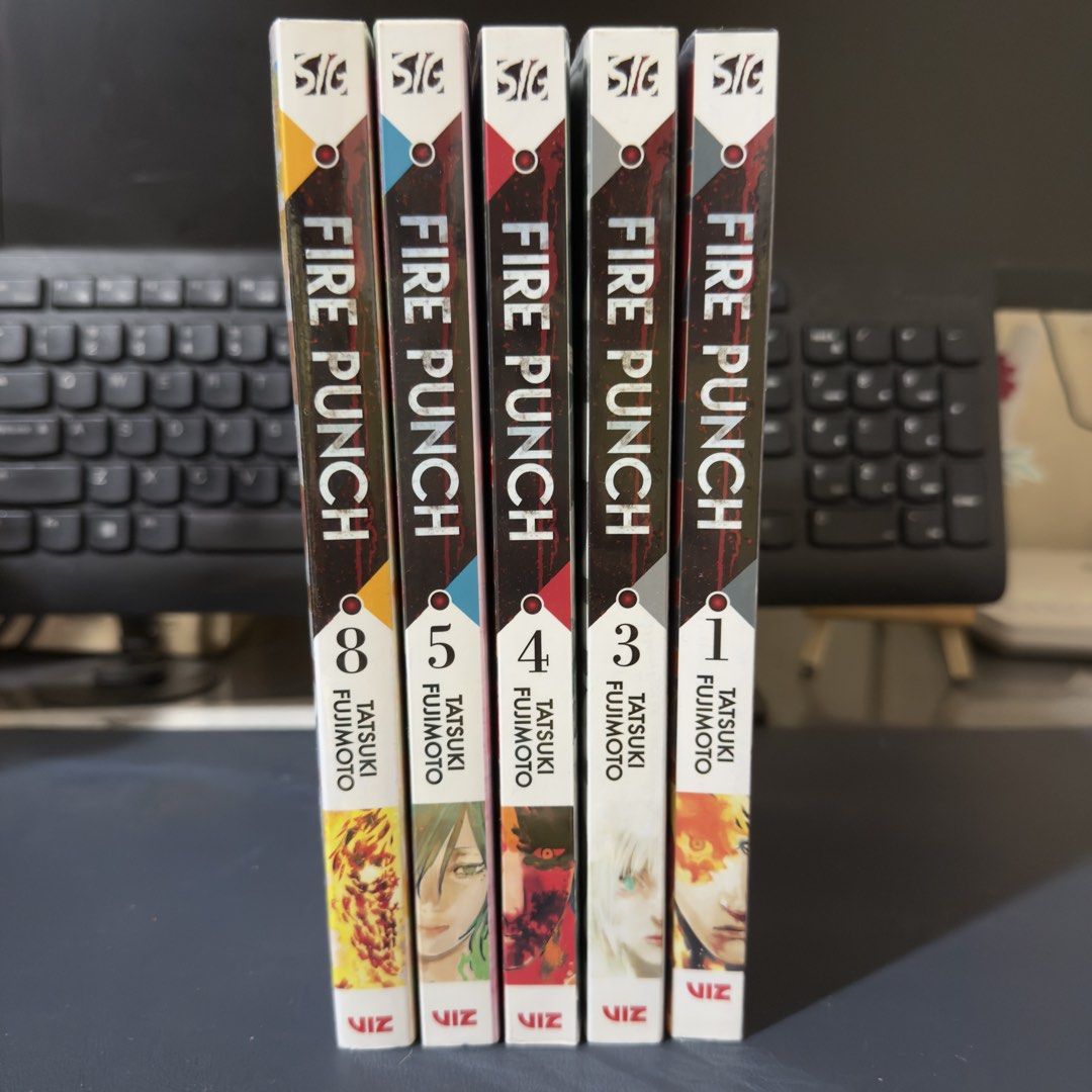FIRE PUNCH MANGA BY TATSUKI FUJIMOTO (Category: Comics & Manga) located in Manila. Submitted by aya01declutter (Listing ID 1448544569, Image 2). Description: Bought this for 800+ at Fully Booked BGC. Selling this for only 700 each, or 3,190 for all. MOD: lalamove, gogoxpress MOP: eastwest, gcash, maya, unionbank.