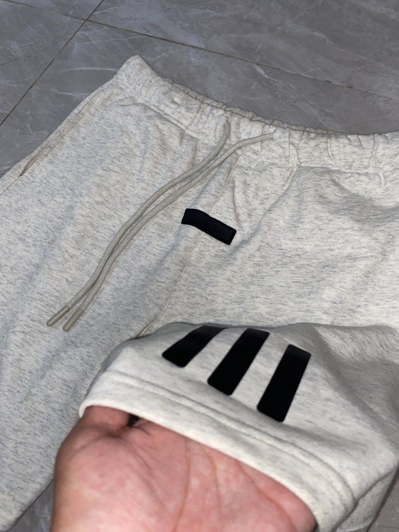 FOG Essentials x Adidas Shorts (Category: Shorts) located in Davao. Submitted by sthflip (Listing ID 1451404452, Image 3). Description: As new Complete tags off/legit No issue Medium on tag MOP: GCASH MOD: J&T/LBC +sf .