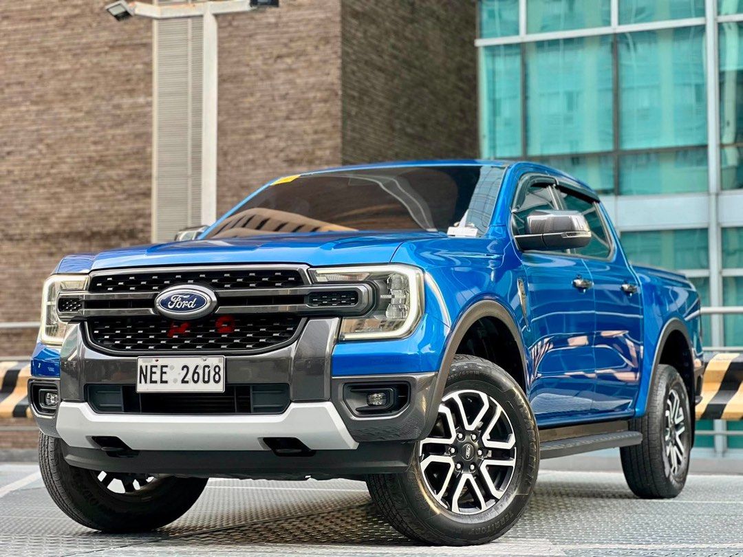 Ford Ranger (Category: Used Cars) located in Makati City. Submitted by maby_latido05 (Listing ID 1451465424, Image 2). Description: 2023 Ford Ranger Sports 4x2 2.0 AT Diesel 277k ALL-IN DP‼️🔥 4yrs - Php 33,730 3yrs - Php 40,676 2yrs - Php 56,297 Chattel and Insurance Included ✅FREE Transfer of Ownership ✅FREE Detailing Interior & Exterior ✅FREE Bank Processing ✅FREE OBD Car Scanning 1st owned Very Well Mantained 53k Odo Push start 2.0L Turbo Die