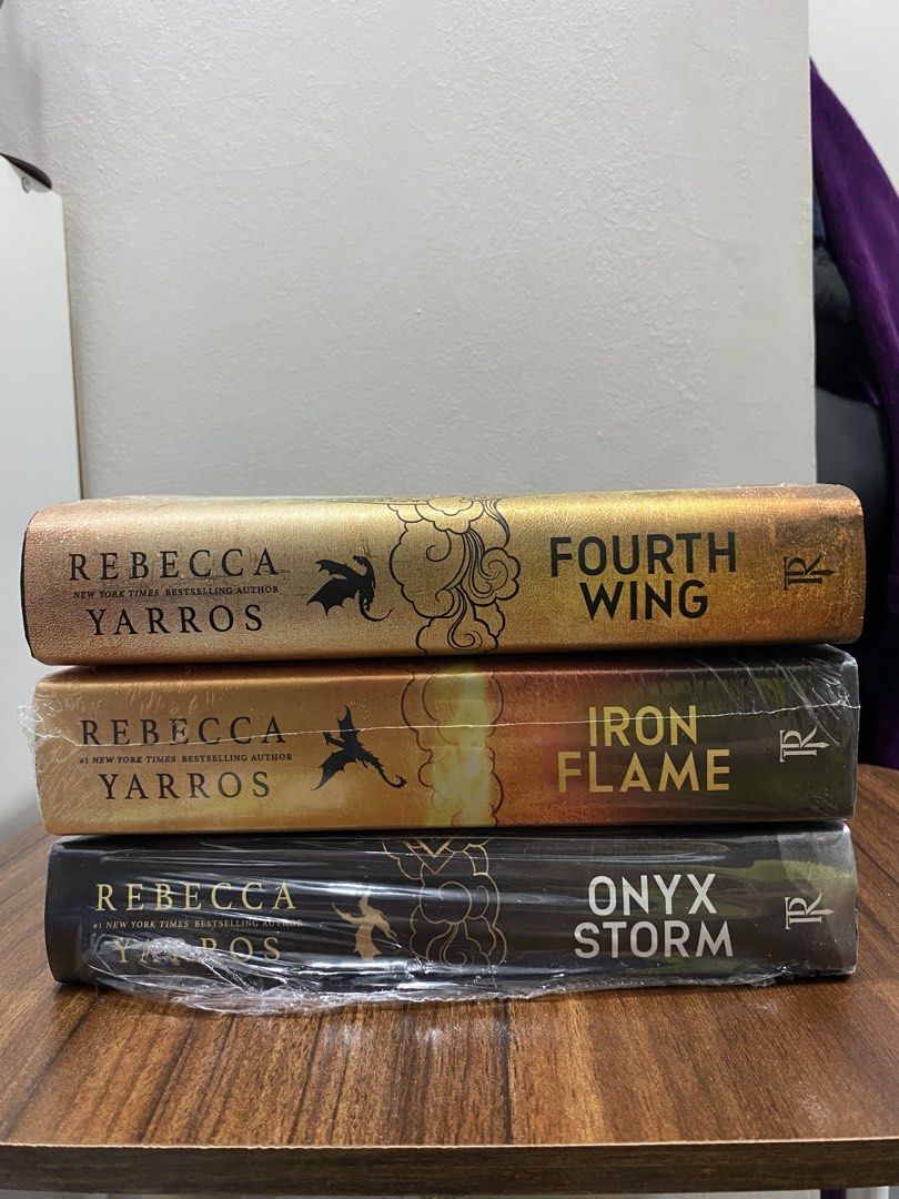 Fourth Wing, Iron Flame, Onyx Storm Books (Category: Storybooks) located in Batangas. Submitted by jiijii07 (Listing ID 1451389312, Image 3). Description: 1100 each 3150 take all Slightly negotiable price!!.