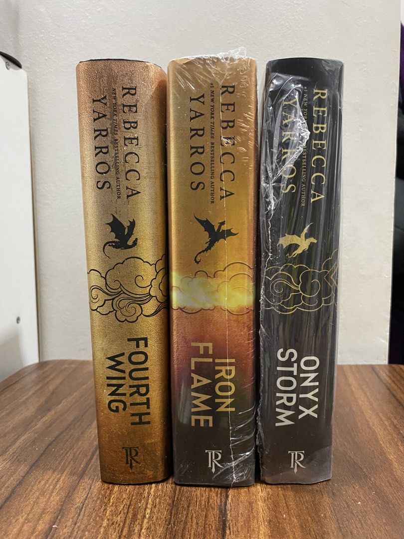 Fourth Wing, Iron Flame, Onyx Storm Books (Category: Storybooks) located in Batangas. Submitted by jiijii07 (Listing ID 1451389312, Image 2). Description: 1100 each 3150 take all Slightly negotiable price!!.