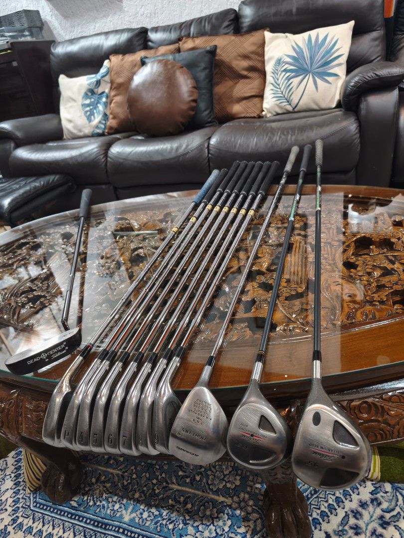 Golf Titleist (Category: Other Sports Equipment and Supplies) located in Paranaque City. Submitted by manilagolfmarket (Listing ID 1451449495, Image 2). Description: For Sale Titleist Set. °Titleist DCI 990 S flex dynamic golf steel shaft irons °Titleist wood °Titleist Driver °Titleist Bag included for only 18.8k pick up Bf Paranaque free shipping within MM..