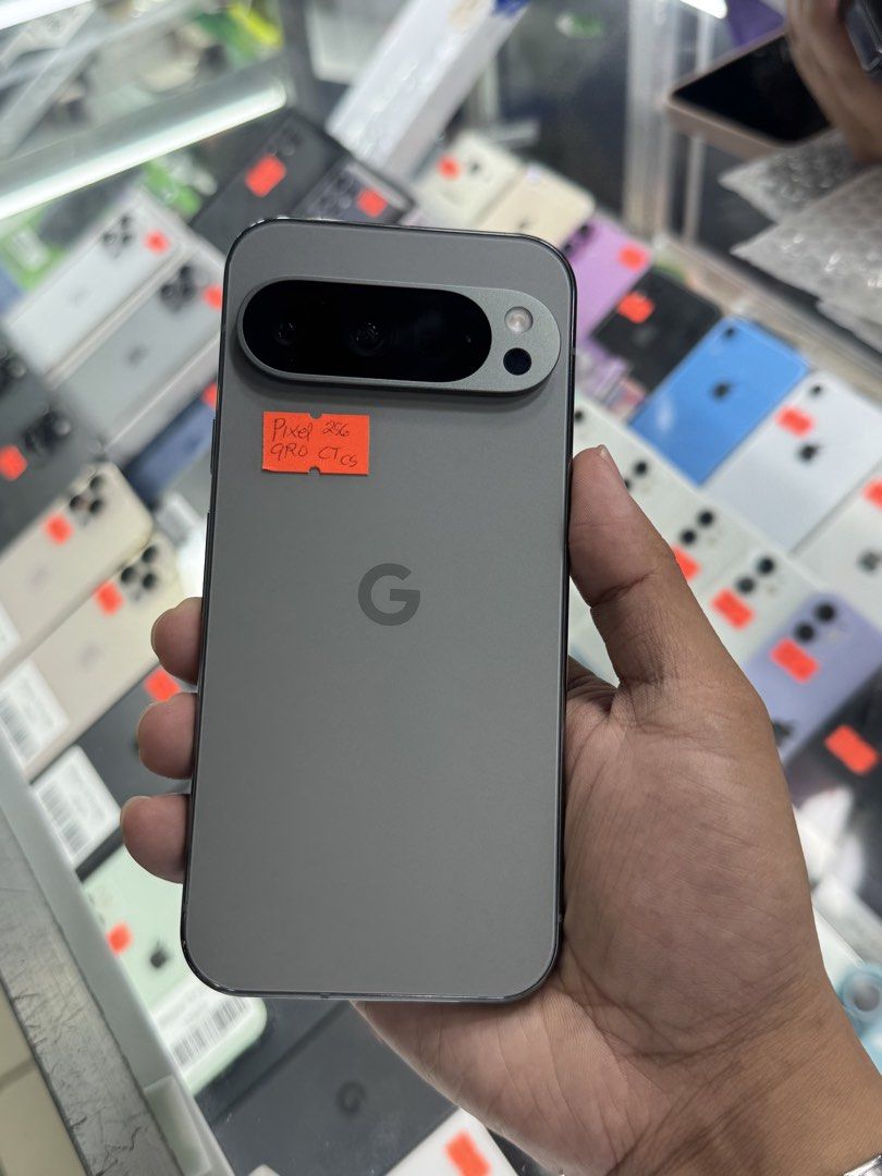 Google Pixel 9 Pro 256gb FU Non issue (Category: Google Pixel) located in San Juan City. Submitted by javedsgadgetshop (Listing ID 1451461970, Image 1). Description: INSTALLMENT OPTIONS : SPAY LATER / GGIVES / CREDIT CARD / SKYRO / HOMECREDIT (BRANDNEW) QUICK INFO! ✖️ ➡️ Google Pixel 9 Pro ➡️ 256GB ➡️ Green Color ➡️ US/JP Variant ➡️ 95% Makinis & Good BH ➡️ Factory Unlock ➡️ WITH FREE CASE AND CHARGER 🤝 We accept swap | Trade - In 💳 We do insta