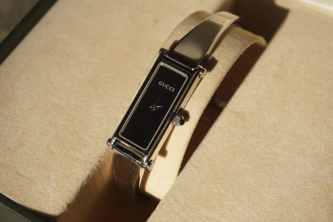 Gucci Watch (Category: Luxury Watches) located in Apalit. Submitted by marketph (Listing ID 1451460137, Image 1). Description: 🇮🇹 Gucci 1500L - Authentic Gucci 1500 L Watch - Original Box Included - Warranty Card Included - Attached appraisal copy for reference. Reasonable offers only, please..