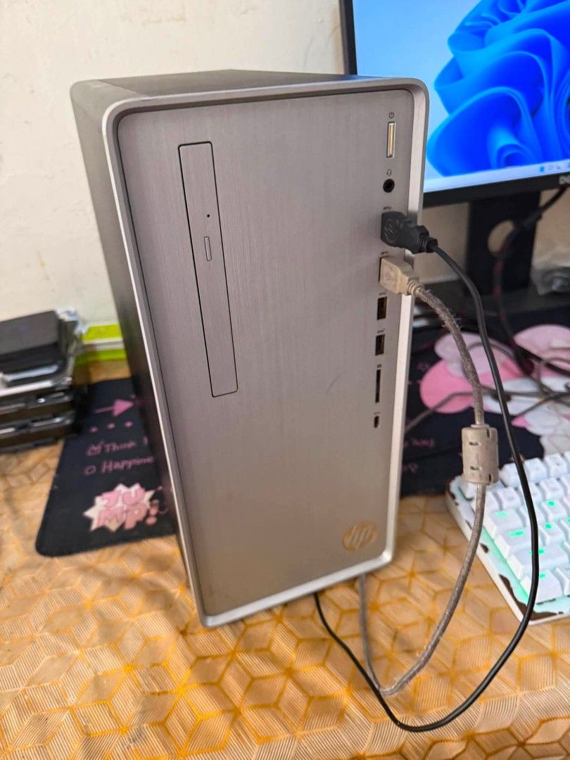 HP Pavilion desktop (Category: Desktops) located in Manila. Submitted by happyearth.953a15 (Listing ID 1451331857, Image 1). Description: HP Pavilion desktop I7 9th gen Nvidia GeForce GTX 745 4GB graphics card 8gb ram 128gb ssd 1 TB HDD Windows 11 pro OS Unit with power cord 💸💸 10,500 Location: San Andres bukid manila Pick up deliver.