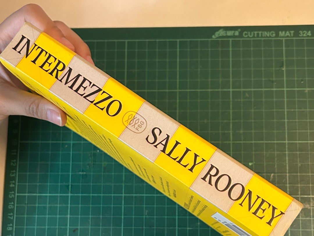 Intermezzo by Sally Rooney (Category: Storybooks) located in Cainta. Submitted by gamityen (Listing ID 1451424140, Image 3). Description: - Paperback - 9/10 condition - No tears or folds - Annotations in highlighter and pencil (see photo for reference) - Existing book tabs RFS: Finished the book :) 💸 MOP: GCash, BPI, or Maya 📍 SHIPPING: Lalamove or Grab No returns or refunds; strictly sold as-is. Feel free to PM for inquiries :).