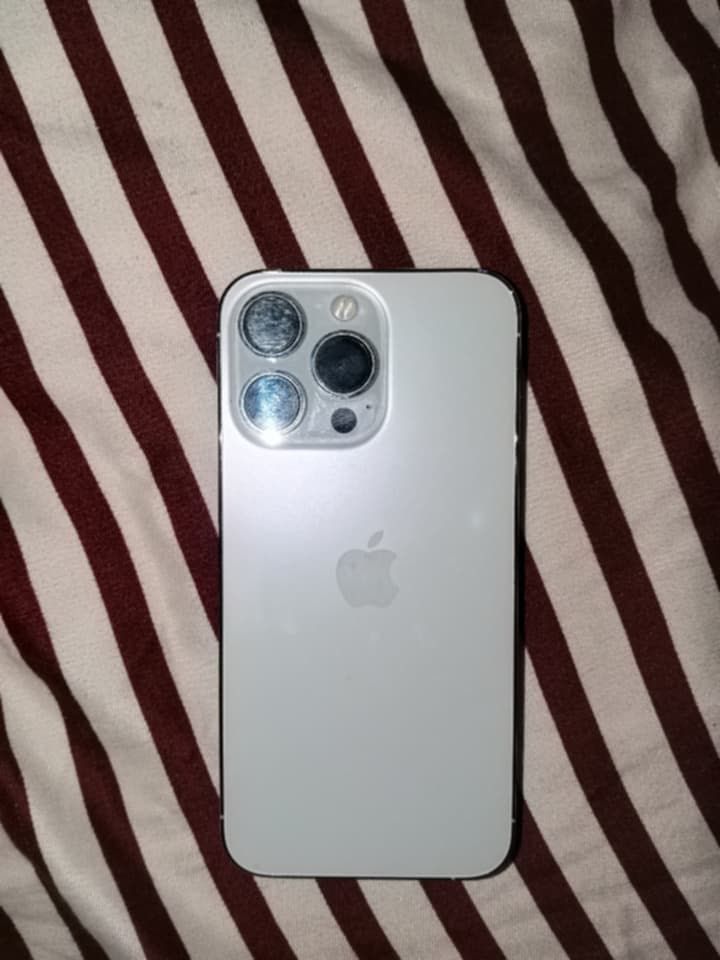 iPhone 13 Pro - 256 gb (RUSH—NO ISSUE) (Category: iPhone 13 Series) located in Malabon City. Submitted by ufounddee (Listing ID 1451481913, Image 2). Description: Replaced batt, but no other issue except minimal signs of usage. NO TO LOW BALLERS. .