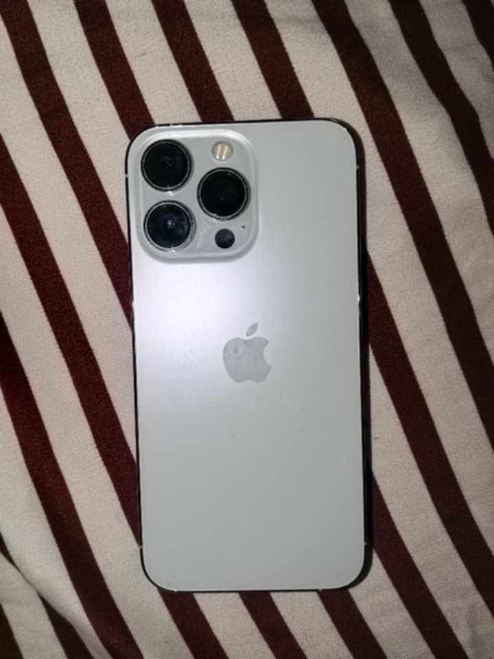 iPhone 13 Pro - 256 gb (RUSH—NO ISSUE) (Category: iPhone 13 Series) located in Malabon City. Submitted by ufounddee (Listing ID 1451481913, Image 1). Description: Replaced batt, but no other issue except minimal signs of usage. NO TO LOW BALLERS. .