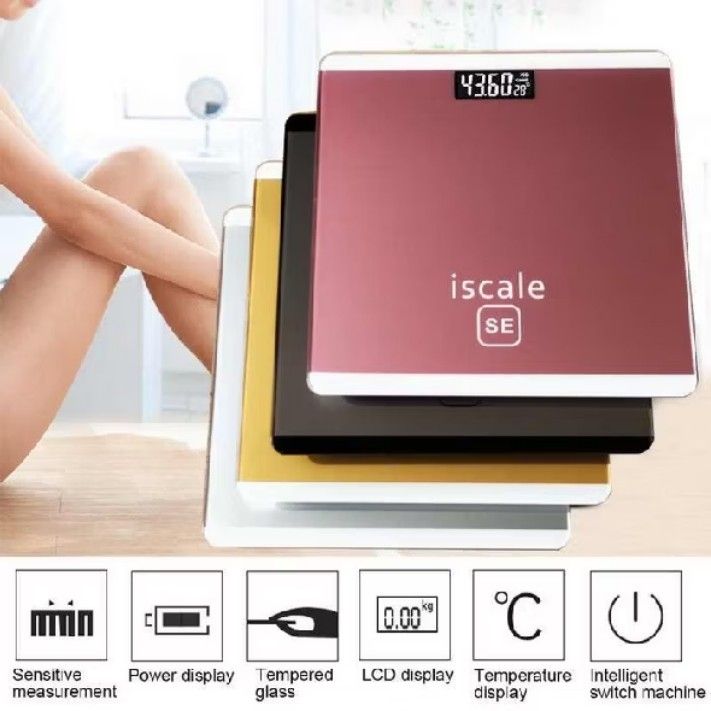 iScale SE Digital Body Weighing Scale - Ultra Thin Design (Category: Health Monitors & Weighing Scales) located in Caloocan City. Submitted by mysticocean-122d (Listing ID 1451347253, Image 3). Description: ✅100% Original Smilee Iscale Digital LCD Electronic Tempered Glass bathroom weighing Scale .