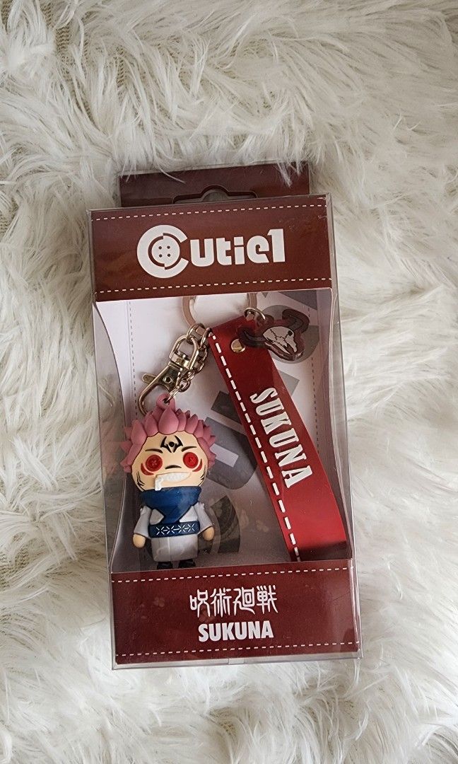 JJK Cutie Mascot Keychain - Sukuna (Category: Character Goods) located in Manila. Submitted by quickocean (Listing ID 1451425183, Image 1). Description: .