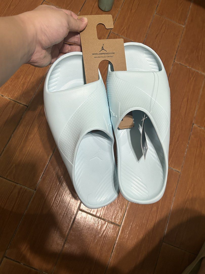 Jordan Post Slide Glacier Blue size 12 (Category: Slippers & Slides) located in Manila. Submitted by dancco (Listing ID 1451346389, Image 1). Description: Brand new size 12 US - Jordan Post Slides - Color: Glacier Blue - Size: US Men's 12 - Made with 90% recycled content - Comfortable and stylish for everyday wear - Get yours now!.