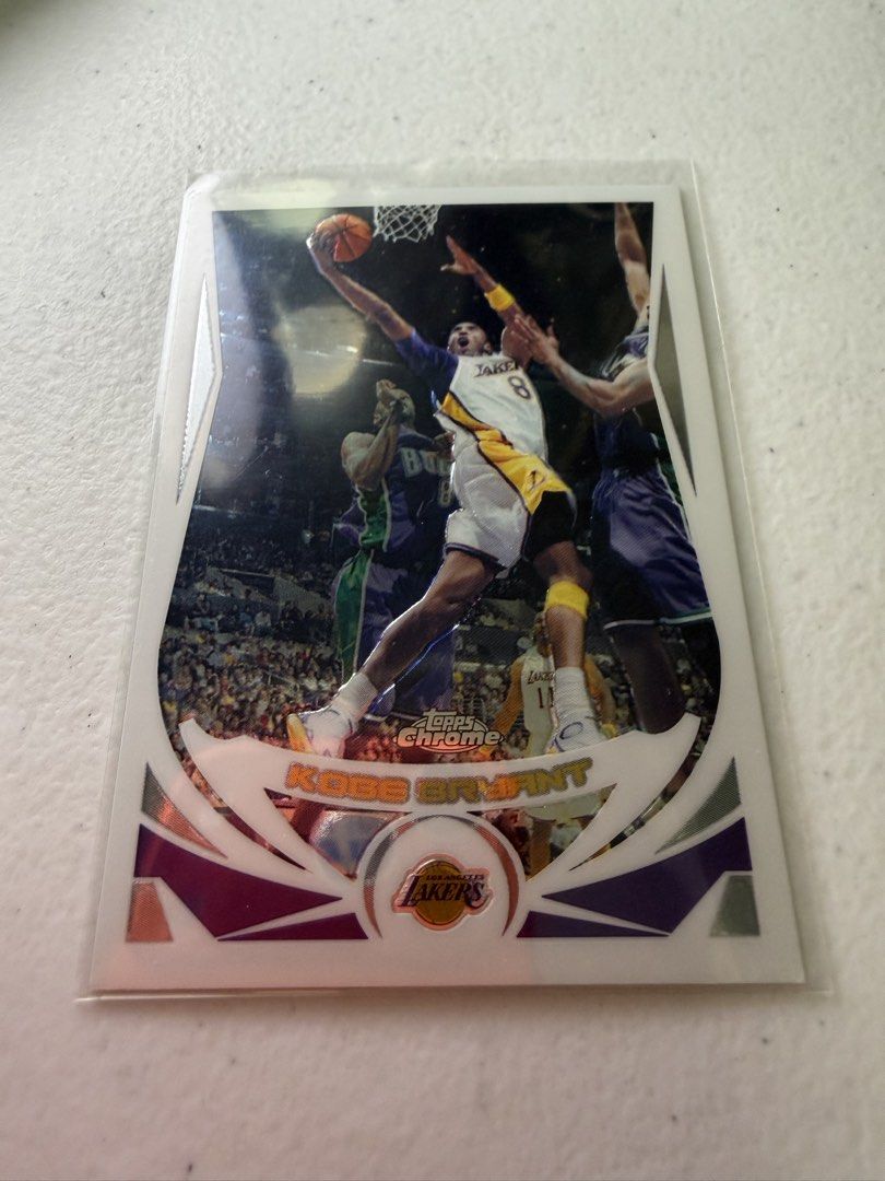 Kobe topps Chrome 2005 (Category: Raw Singles) located in Manila. Submitted by anewteknika (Listing ID 1451389207, Image 3). Description: 2005 topps chrome Kobe bryant Mint 3650 php Perfect for grading .