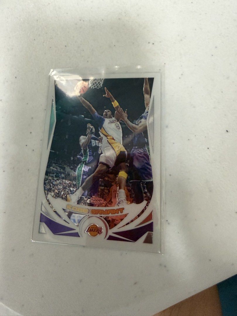Kobe topps Chrome 2005 (Category: Raw Singles) located in Manila. Submitted by anewteknika (Listing ID 1451389207, Image 1). Description: 2005 topps chrome Kobe bryant Mint 3650 php Perfect for grading .