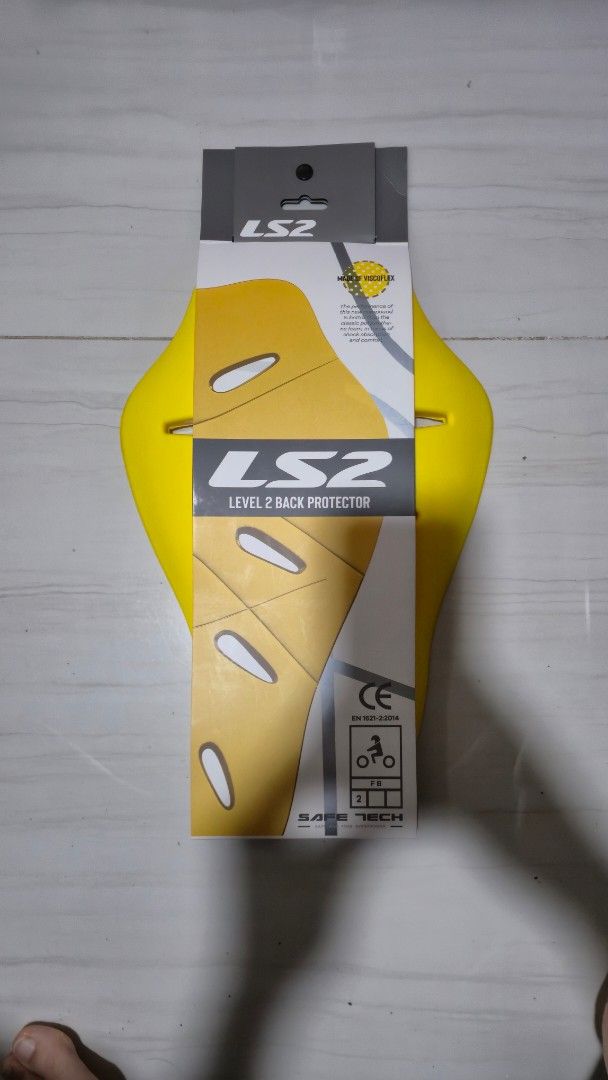 LS2 Level 2 Back Protector (Category: Motorcycle Accessories) located in Singapore. Submitted by blackjigsaw (Listing ID 1451335408, Image 1). Description: - Original LS2 Level 2 Back Protector Size L - CE Certified for Motorcycle Safety - Designed to fit inside motorcycle jackets - Provides excellent back protection Meet-up any MRT station in the North or Jurong MRT New, bought the wrong size .