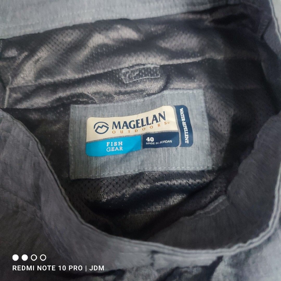 Magellan Fish Gear Water Repellent (Category: Shorts) located in Antipolo. Submitted by klashnikov (Listing ID 1451444663, Image 2). Description: Magellan Outdoor Fishing Gear, water repellent Size:40" Dimes:40x19.5" Tags:Complete Condition:Excellent ColorRate:10/10 Honest issue:used Payment option:Bank transfer,gcash,cash ₱250 only Pwede videocall for legitimacy Pwede pickup sa aking munting garahe waze (JDM thrift shop) Pwedeng meetup around up