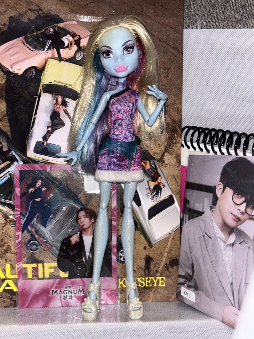 Monster High Doll G1 (Category: Toys & Games) located in Kuala Lumpur. Submitted by justhereforshopping (Listing ID 1451381328, Image 1). Description: -Monster high Abbey Doll -Hard to find -There’s some yellow stain on her forehead and leg -Exclude postage -Can Nego ps: please help me cleared out my old doll ^^.