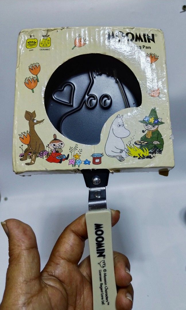 Moomin mini frying pan (Category: Other Kitchenware & Tableware) located in Tuba. Submitted by lous.stuff (Listing ID 1451506295, Image 3). Description: new size: 5" x . 70" wysiwyg.