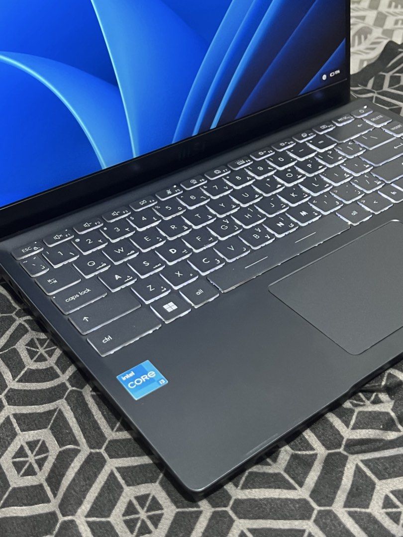 MSI MODERN 14 (Category: Laptops & Notebooks) located in Manila. Submitted by az.gadgets (Listing ID 1451496961, Image 3). Description: MSI MODERN 14 "SIKSIK TO SA UPGRADE" • INTEL CORE I3 11th Gen. • 16GB RAM (upgraded) • 1TB SSD (upgraded) • INTEL UHD GRAPHICS • 14 INCH • INSTALLED STAND Inclusion: -Unit itself -original Charger -Free slingbag NEGOTIABLE SA SURE BUYER THANKYOU STRICTLY GREENHILLS AREA MEETUP ONLYi.