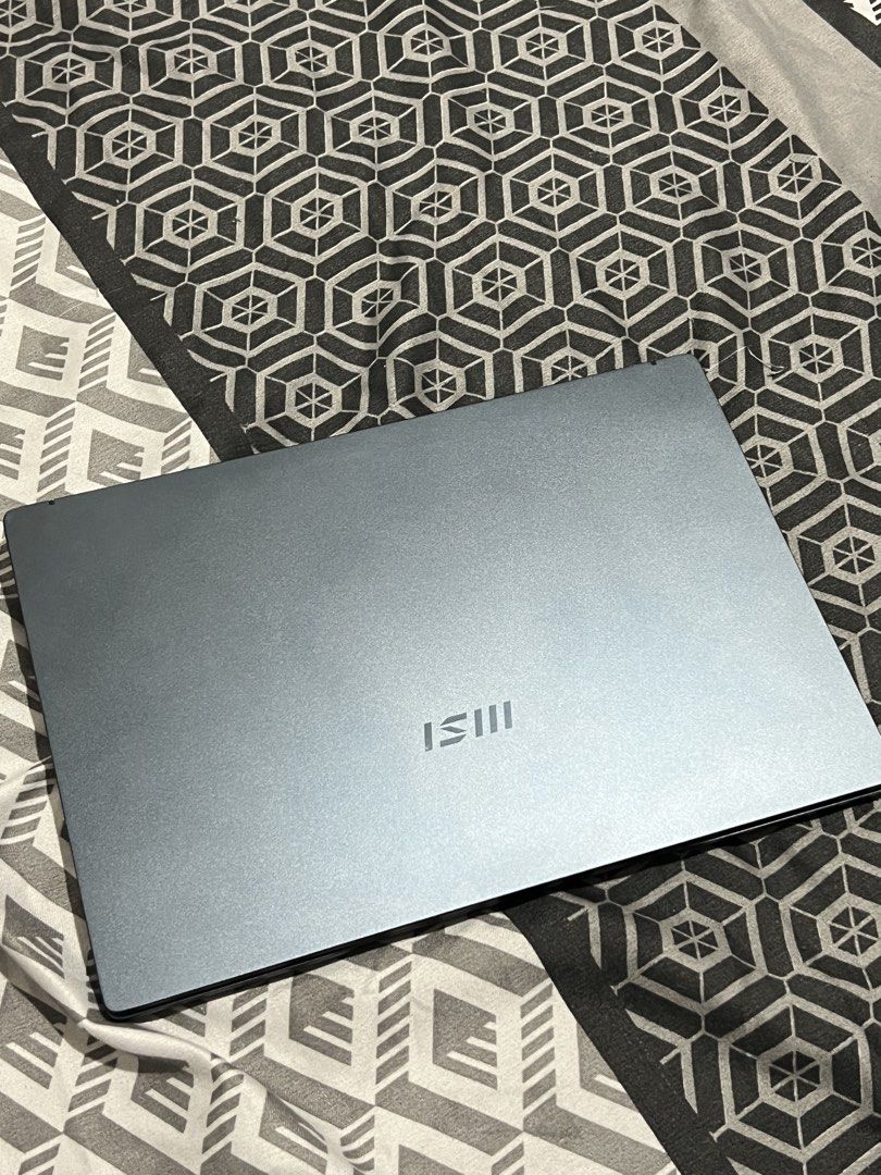 MSI MODERN 14 (Category: Laptops & Notebooks) located in Manila. Submitted by az.gadgets (Listing ID 1451496961, Image 1). Description: MSI MODERN 14 "SIKSIK TO SA UPGRADE" • INTEL CORE I3 11th Gen. • 16GB RAM (upgraded) • 1TB SSD (upgraded) • INTEL UHD GRAPHICS • 14 INCH • INSTALLED STAND Inclusion: -Unit itself -original Charger -Free slingbag NEGOTIABLE SA SURE BUYER THANKYOU STRICTLY GREENHILLS AREA MEETUP ONLYi.
