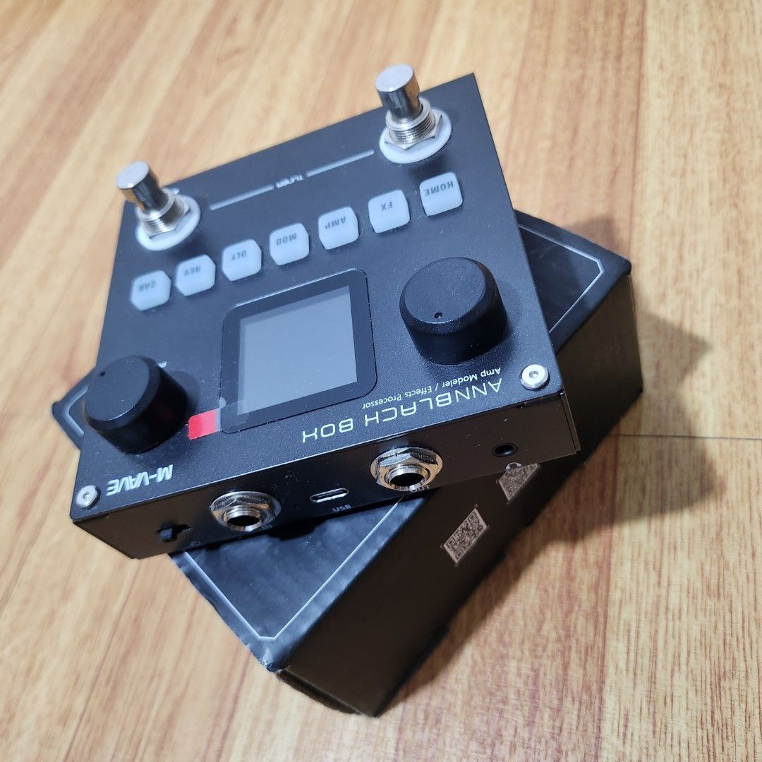 M-Wave Blackbox Guitar Amp Modeler / Effects Processor (Category: Musical Instruments) located in Manila. Submitted by clarisse_torres (Listing ID 1451438099, Image 3). Description: M-VAVE Blackbox 2200 selling price (Negotiable!!) 5 months old Good as new No issues 3k original price RFS: Need funds for college Loc: QC .