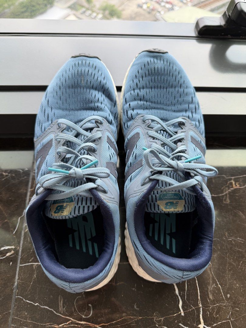 New Balance Fresh Foam Running Shoes Blue (Category: Sneakers) located in Kuala Lumpur. Submitted by adrianchee (Listing ID 1451394396, Image 3). Description: Well maintained New Balance Fresh Foam running shoes. * Fresh Foam cushioned midsole * Comfortable for walking, gym and casual running * Cleaned before listing * Normal signs of use as shown in photos * No tears or structural damage * Plenty of life left for casual use * Suitable for runnin