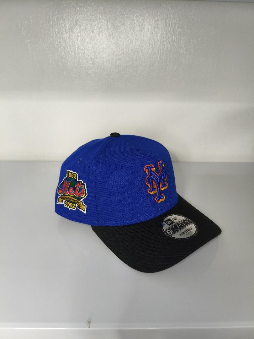 New Era New York Mets 40th Anniversary SidePatch 9Forty Aframe Adjustable Cap (Category: Caps & Hats) located in Tagaytay City. Submitted by authenticap (Listing ID 1451431623, Image 3). Description: .