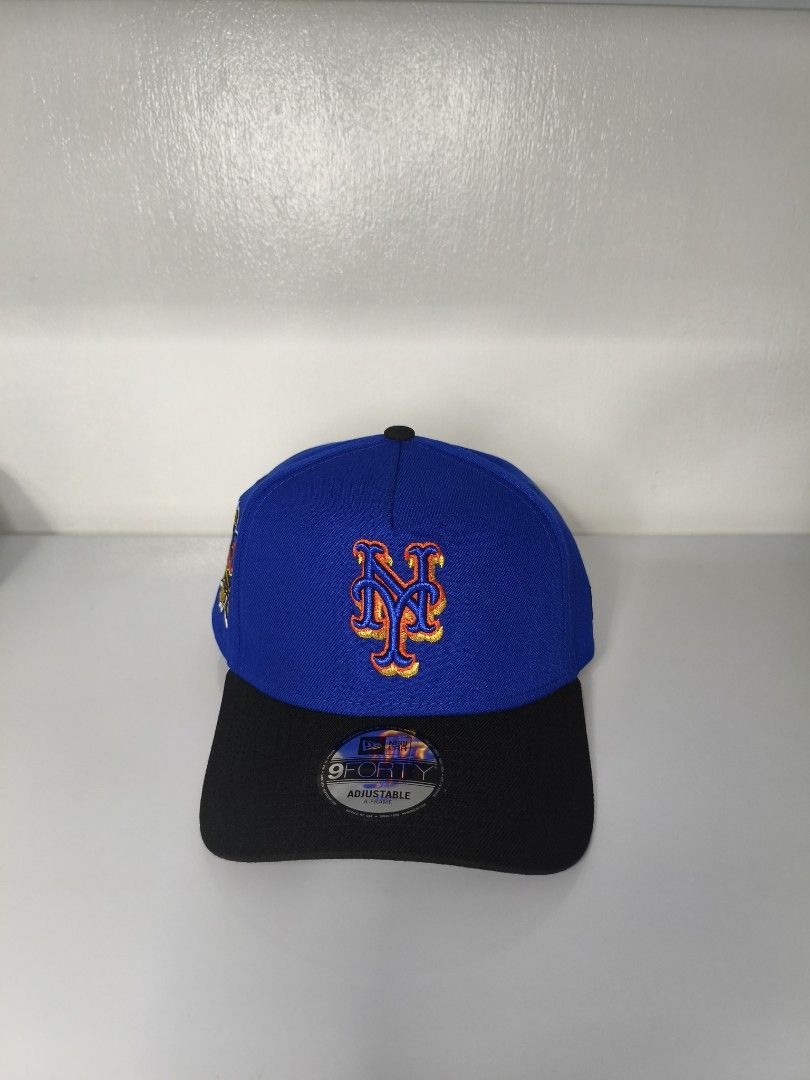 New Era New York Mets 40th Anniversary SidePatch 9Forty Aframe Adjustable Cap (Category: Caps & Hats) located in Tagaytay City. Submitted by authenticap (Listing ID 1451431623, Image 2). Description: .
