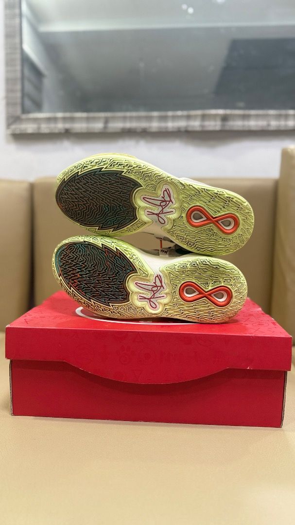 Nike Kyrie Infinity ep Chinese New Year (Category: Sneakers) located in Naga. Submitted by theshoediaryph (Listing ID 1451344581, Image 3). Description: Nike Kyrie Infinity ep 'Chinese New Year' Size 9M Lightly used 🚨Nego - 100% legit, complete with box, paper and receipt - Playable condition 📦 Add for shipping 💵 Bank Transfer, GCash 📍 Pasig/Cainta 📩 DM to cop.