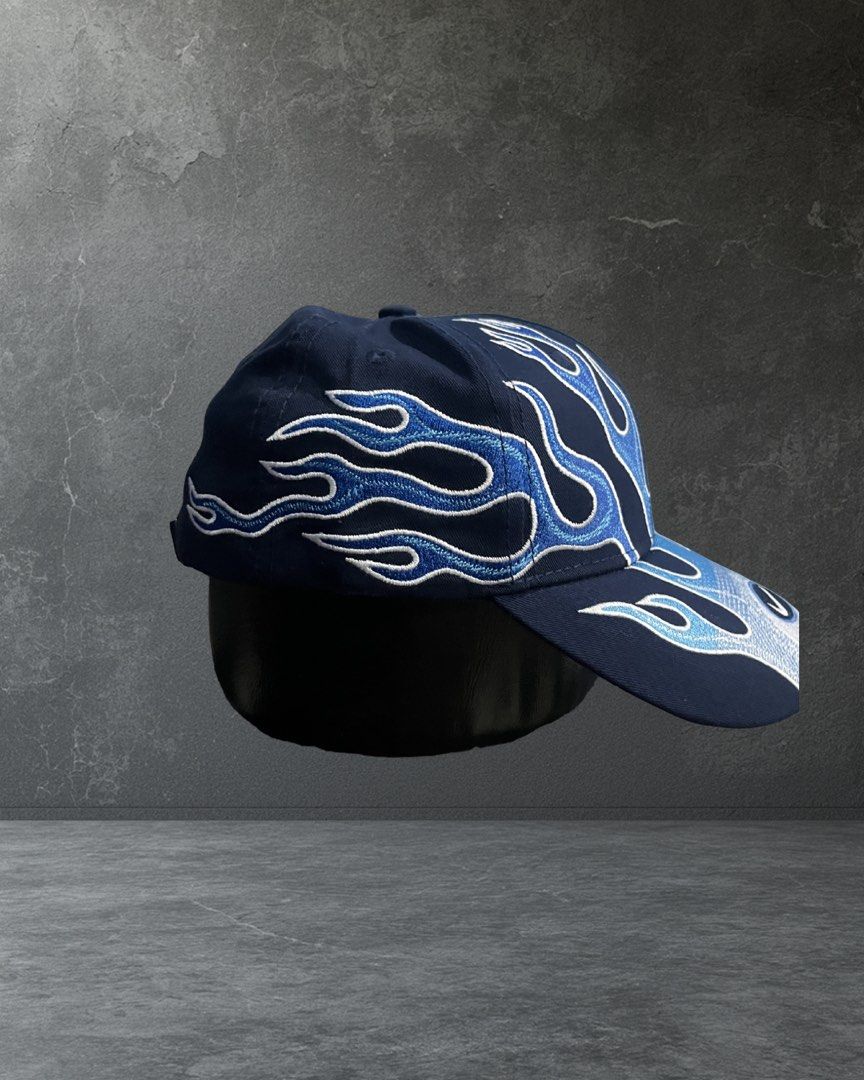 Nike Y2K Flame Cap (Category: Caps & Hats) located in Las Pinas. Submitted by w_thriftz (Listing ID 1451365910, Image 2). Description: tried on once niremove din yung hangtag (off) can nego.