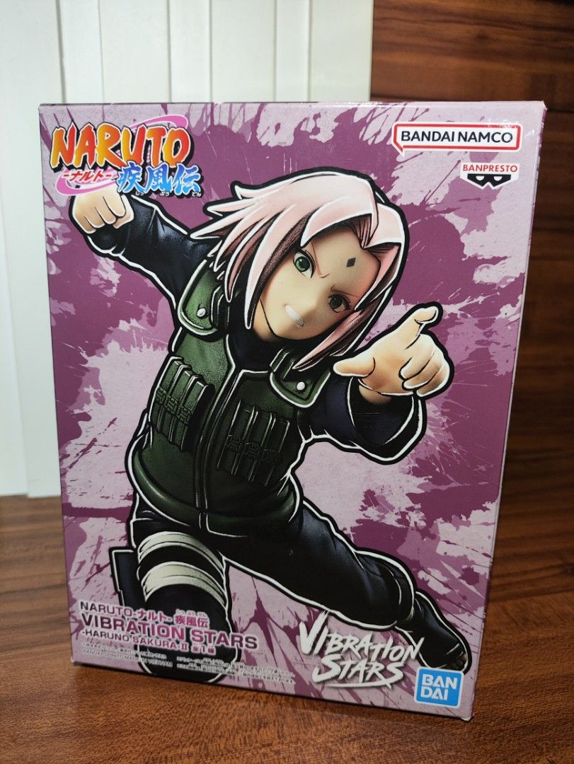 NS - Vibration Stars Sakura Haruno (Category: Figurines & Statues) located in Manila. Submitted by sagehub.collectibles (Listing ID 1451490244, Image 1). Description: 💯Authentic Anime Figure 📍 Pampanga 🔥MIB Condition 🔵Blue App: SageHub Collectibles Direct message for more details.