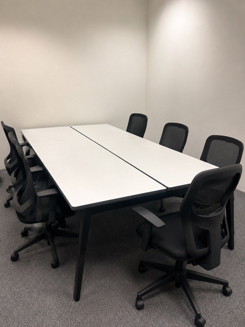 Office table modules (Category: Tables & Sets) located in Singapore. Submitted by cherylteo83 (Listing ID 1451364748, Image 1). Description: Fire sale. Going cheap. Name your price. Interested Pm me.