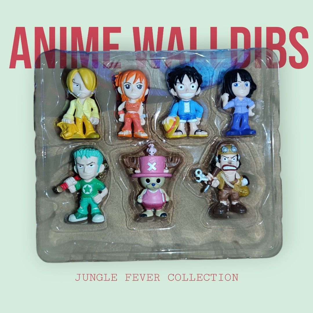 ONE PIECE, JUNGLE FEVER COLLECTION FIGURE🌟 (Category: Figurines & Statues) located in Manila. Submitted by anime_walldibs (Listing ID 1451479159, Image 1). Description: Jungle Fever Set 🌟 Price Take all - 500🏷️ - Parang MBH pero eto walang base pero nakakatayo sila * AUTHENIC * NO ISSUE Location: Navotas City📌 Shipping: Lalamove, J&t, Lbc📦 MOP: Gcash💸 ❗50% DOWNPAYMENT ARE REQUIRED FOR RESERVATION (NON-REFUNDABLE) ❗NO RESERVATION ❗NO CANCELL