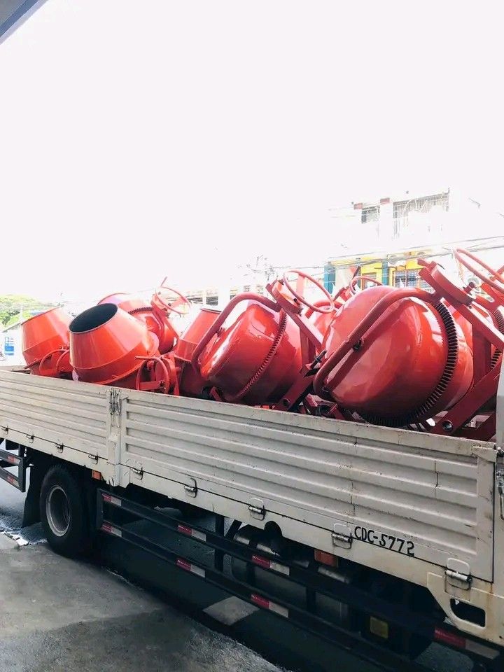 Orange Concrete Mixer for Sale (Category: Construction Tools & Equipment) located in Manila. Submitted by john_pelizar991 (Listing ID 1451328719, Image 1). Description: ‼️‼️. RESTOCK RESTOCK RESTOCK ‼️‼️ ONE BAGGER CEMENT MIXER T FRAME ONE BAGGER CONCRETE MIXER WITH 7.5HP GASOLINE ENGINE FOR ONLY 2𝟳, 9𝟵𝟵 VAT EX Yoke: Tubular Tank Capacity: 280L Bottom Thickness: 5mm Side Thickness: 2.5mm H-Frame One Bagger Cement Mixer with 7.5HP Gasoline Engi