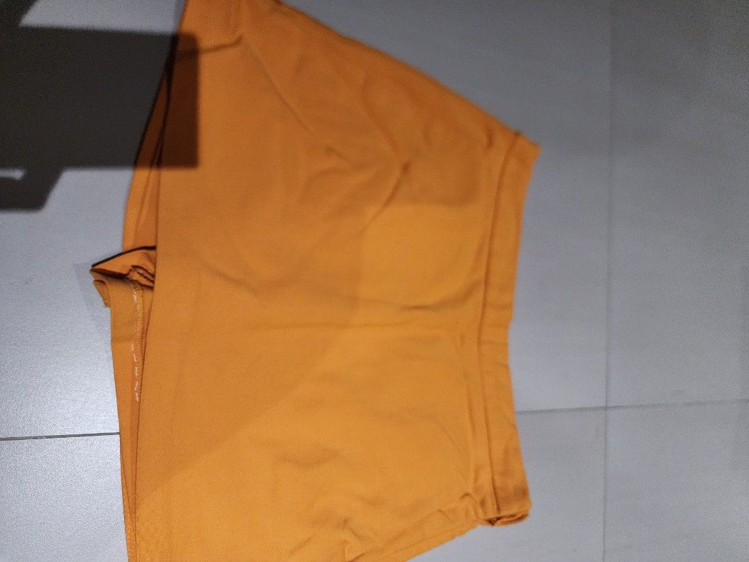 Orange High-Waisted Pants with Pockets (Category: Other Bottoms) located in Muntinlupa City. Submitted by sofia010317 (Listing ID 1451442826, Image 2). Description: ZARA - Orange high-waisted pants - Side pockets for convenience - Front zipper closure - Durable cotton blend fabric - Ideal for casual or dressed-up outfits - Simple and versatile design.