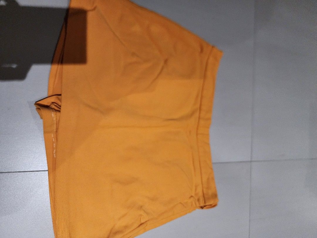 Orange High-Waisted Pants with Pockets (Category: Other Bottoms) located in Muntinlupa City. Submitted by sofia010317 (Listing ID 1451442826, Image 1). Description: ZARA - Orange high-waisted pants - Side pockets for convenience - Front zipper closure - Durable cotton blend fabric - Ideal for casual or dressed-up outfits - Simple and versatile design.