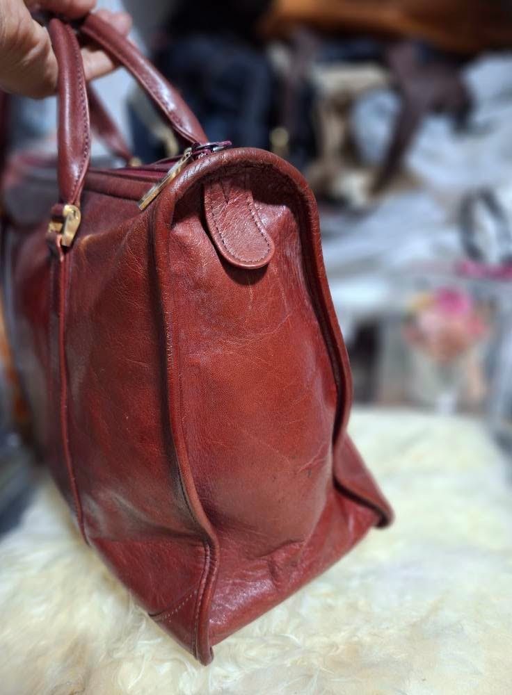 Pierre Balmain handbag (Category: Luxury Bags & Wallets) located in Tagum. Submitted by ynez.luxurypicksph (Listing ID 1451433163, Image 2). Description: preloved Japan Medium vintage please check photos closely for the issue leather color.