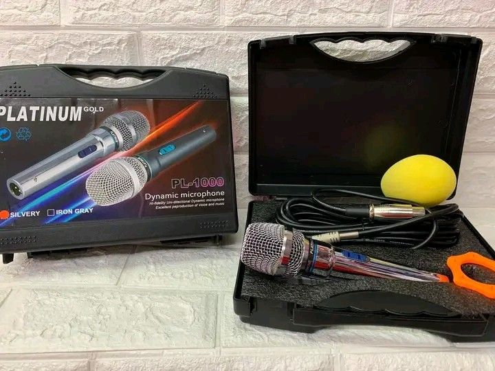 Platinum Mic wired (Category: Microphones) located in Manila. Submitted by erick80762 (Listing ID 1451364457, Image 3). Description: .