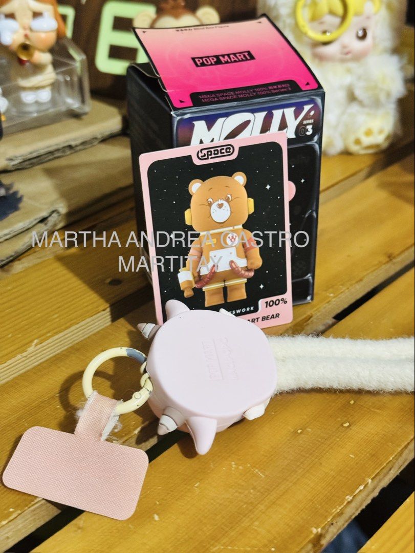 Popmart Mega Space Molly V3 Tenderheart Bear (Category: Designer & Blind Box Toys) located in Quezon City. Submitted by martitay02 (Listing ID 1451515023, Image 2). Description: Popmart Mega Space Molly V3 Tenderheart Bear Opened box, sealed foil Brand new 499❗️ below SRP SALE West Ave, QC.