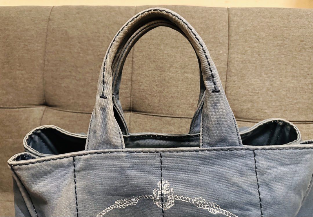 Prada Canapa Large (Category: Luxury Bags & Wallets) located in Batangas. Submitted by stopandshopforluxury (Listing ID 1451433257, Image 2). Description: Guaranteed Original 💯 With COA no flaws, normal sign of usage only.