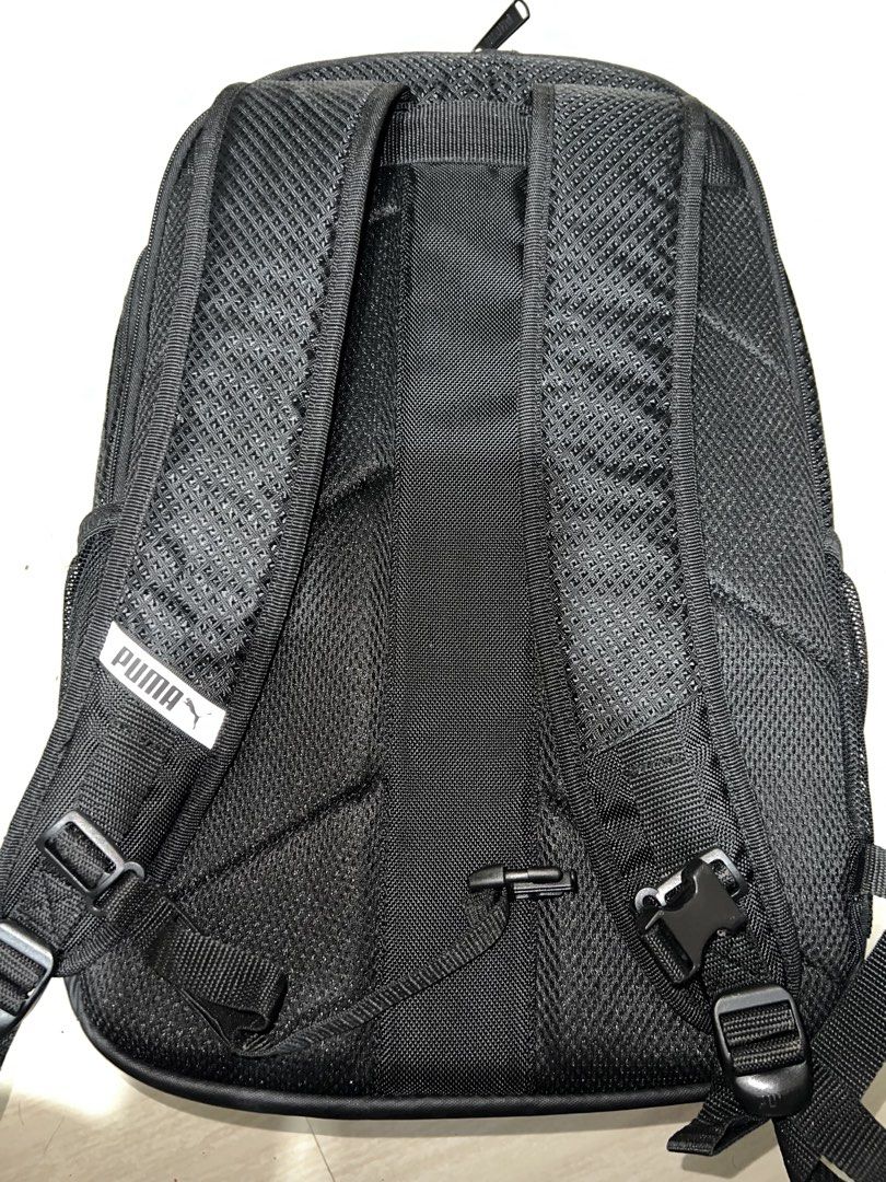 PUMA Evercat Contender 3.0 Backpack (Category: Backpacks) located in Manila. Submitted by liam.manglicmot (Listing ID 1451491903, Image 2). Description: - Classic black Puma backpack - Prominent Puma logo on the front - Stylish mesh detailing on the front pocket and sides - Comfortable padded straps and back panel - Convenient side pockets for water bottles - Perfect for school, gym, or everyday use May offer kalang.