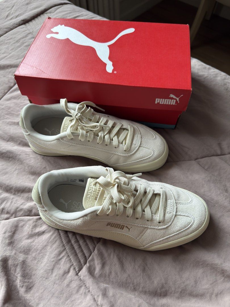 Puma Super Turino SD 37.5 (Category: Sneakers) located in Makati City. Submitted by effgee (Listing ID 1451327292, Image 2). Description: FOR SALE ONLY! NO SWAPS! Puma Super Turino SD Size 37.5 Bought in Taiwan. With box. Product Condition: Presentable / in excellent condition. Actual photos posted. Authenticity: 100% Original / Authentic (Money-back guarantee if proven fake) Payment: GCash or Bank Transfer Shipping: Lalamove / Grab (Buyer handle