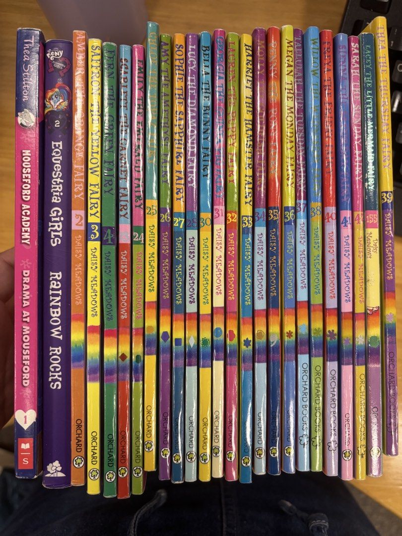 Rainbow Magic （分類：兒童書籍）位於 Hong Kong。 由 jjccmum 提交（商品編號 1451370252，圖片 1）。簡介： Totally 45 books ($190) 。