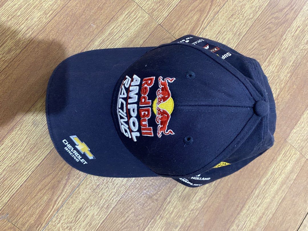 Red Bull Ampol Racing Chevrolet Snapback Cap (Category: Caps & Hats) located in Angeles City. Submitted by samanthaxcx (Listing ID 1451325411, Image 1). Description: Navy blue Red Bull Ampol Racing snapback cap with Chevrolet logo. Size: one size.