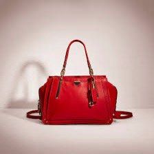 Coach Dreamer Handbag with Red Leather Gold Hardware (Category: Luxury Bags & Wallets) located in Manila. Submitted by katrinaalv30472 (Listing ID 1451397609, Image 1). Description: - Genuine red leather handbag - Elegant gold hardware details - Versatile carrying options: top handles and crossbody strap - Immaculate and clean interior - Ample space for all your essentials - Ideal for daily use.