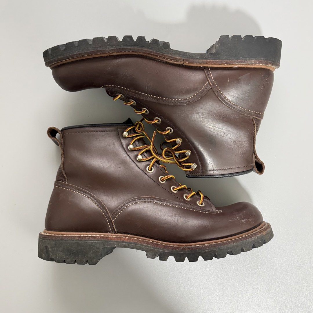 Red Wing Lineman boots (Category: Boots) located in Baguio. Submitted by jasonkicksph (Listing ID 1451364093, Image 1). Description: Red Wing Lineman boots 8US 7UK 41Eur 26CM ₱9,000.