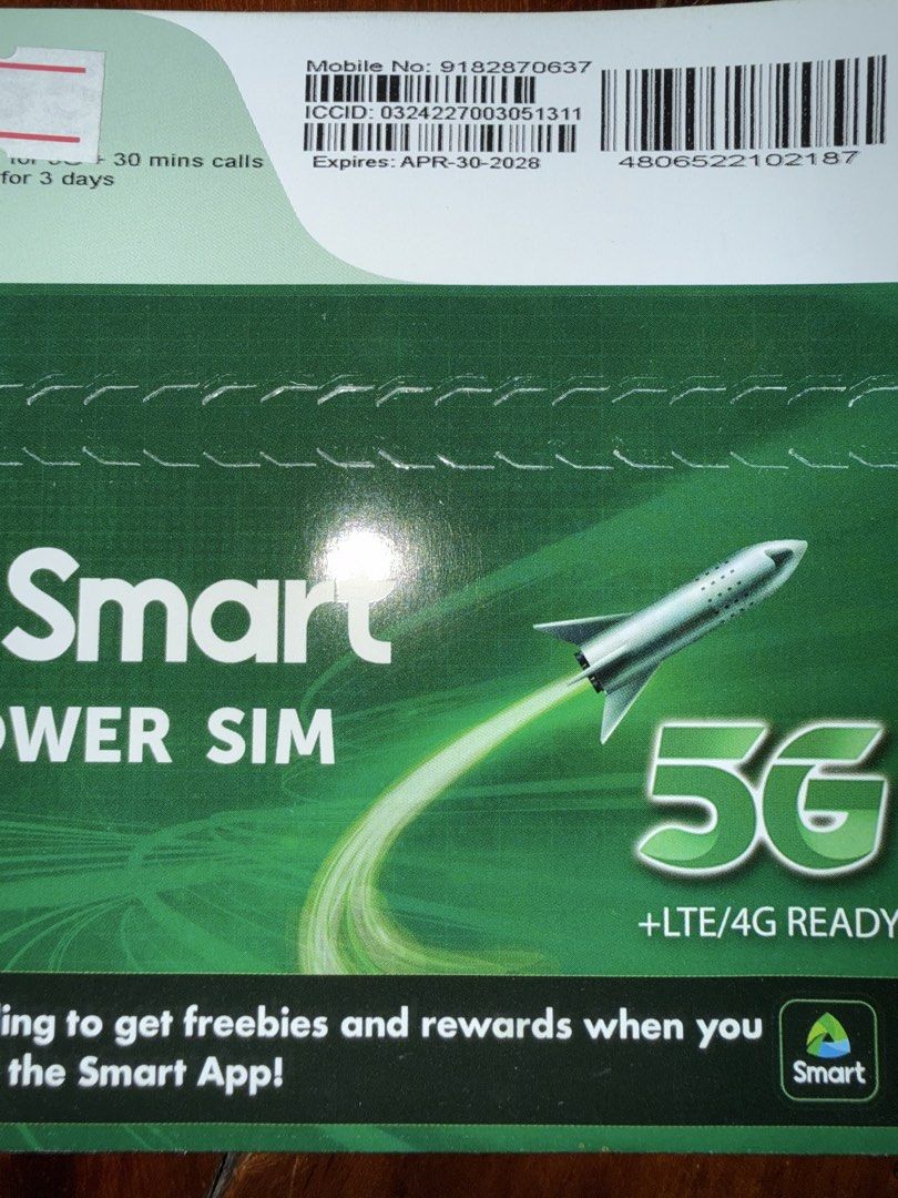 Smart Prepaid Classic 0918 Prefix (Category: Sim Cards) located in Manila. Submitted by thenumbearstore (Listing ID 1451347430, Image 1). Description: 0918 2870637.