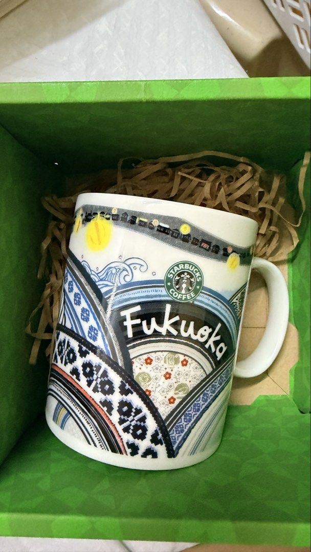 Starbucks Fukuoka Mug (Category: Water Bottles & Tumblers) located in Manila. Submitted by declutteringlot (Listing ID 1451467079, Image 2). Description: .