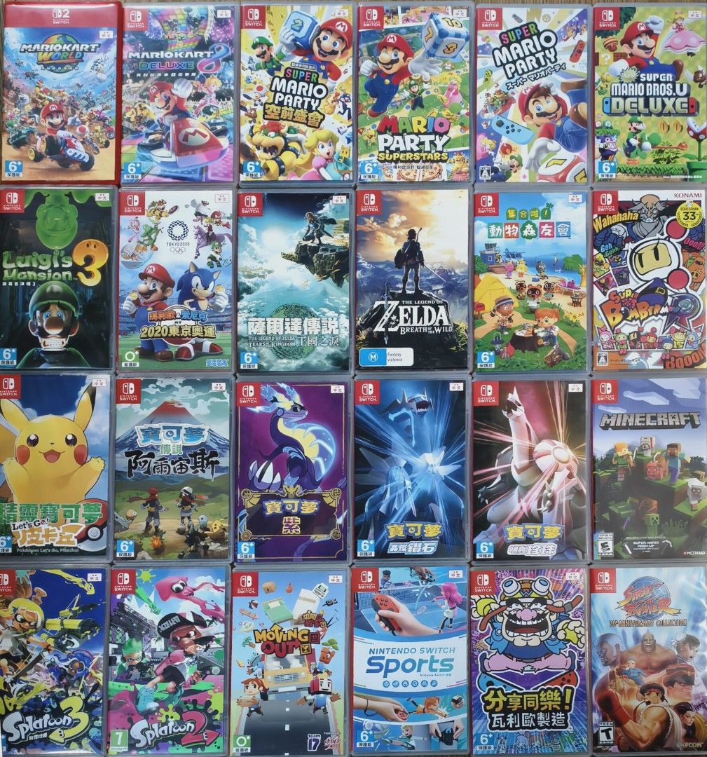 switch games （分類：Nintendo 任天堂）位於 Hong Kong。 由 tinfoilw 提交（商品編號 1451476721，圖片 3）。簡介： 回復已滿，請看另一個po。二手遊戲，粉嶺交收或到付，歡迎諮詢。