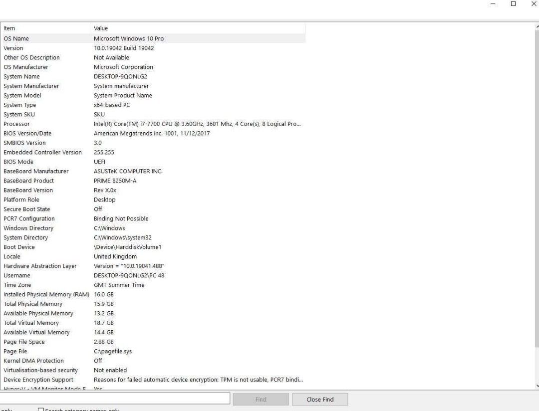 System unit Setup (Category: Desktops) located in Quezon City. Submitted by makki08 (Listing ID 1451470924, Image 3). Description: -Processor (CPU): Intel Core i7-7700 @ 3.60GHz (4 Cores, 8 Threads) -Graphics Card (GPU): NVIDIA GeForce GTX 1050 Ti -Memory (RAM): 16.0 GB -Motherboard: ASUS PRIME B250M-A -Storage: 250GB SSD (Fast boot drive) -Power Supply (PSU): Cooler Master Elite V3 600W (Reliable, plenty of headroom for future upgrades) -Operati